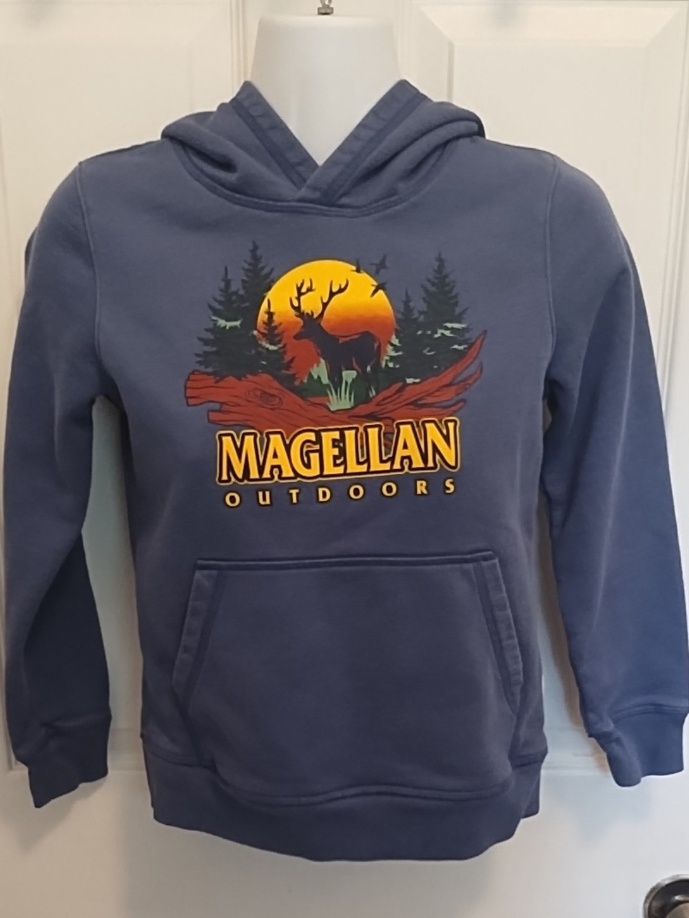 Magellan Outdoors Kids Blue Hooded Sweatshirt - Blue